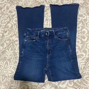 American Eagle Curvy High Rise Flare Jeans